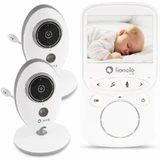 Video monitor whireless met 8 cradle songs en 2 onafhankelijke camera's Babyline 5.1, Wit, Lionelo