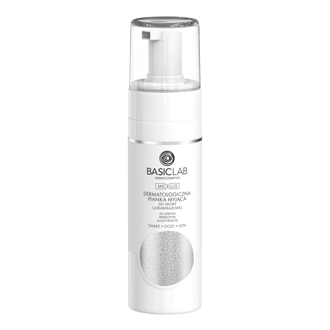 BasicLab Micellis, dermatologisch reinigingsschuim voor de ultragevoelige huid, 150 ml