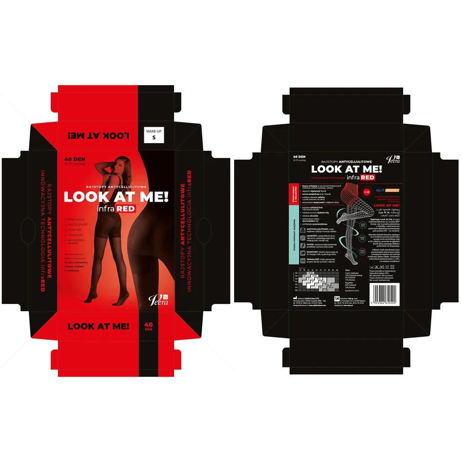 Veera Look at Me infraRED, mallas anticelulíticas, maquillaje, talla S