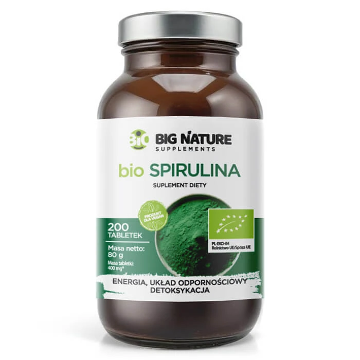 Big Nature Bio Spirulina, 200 tabletten