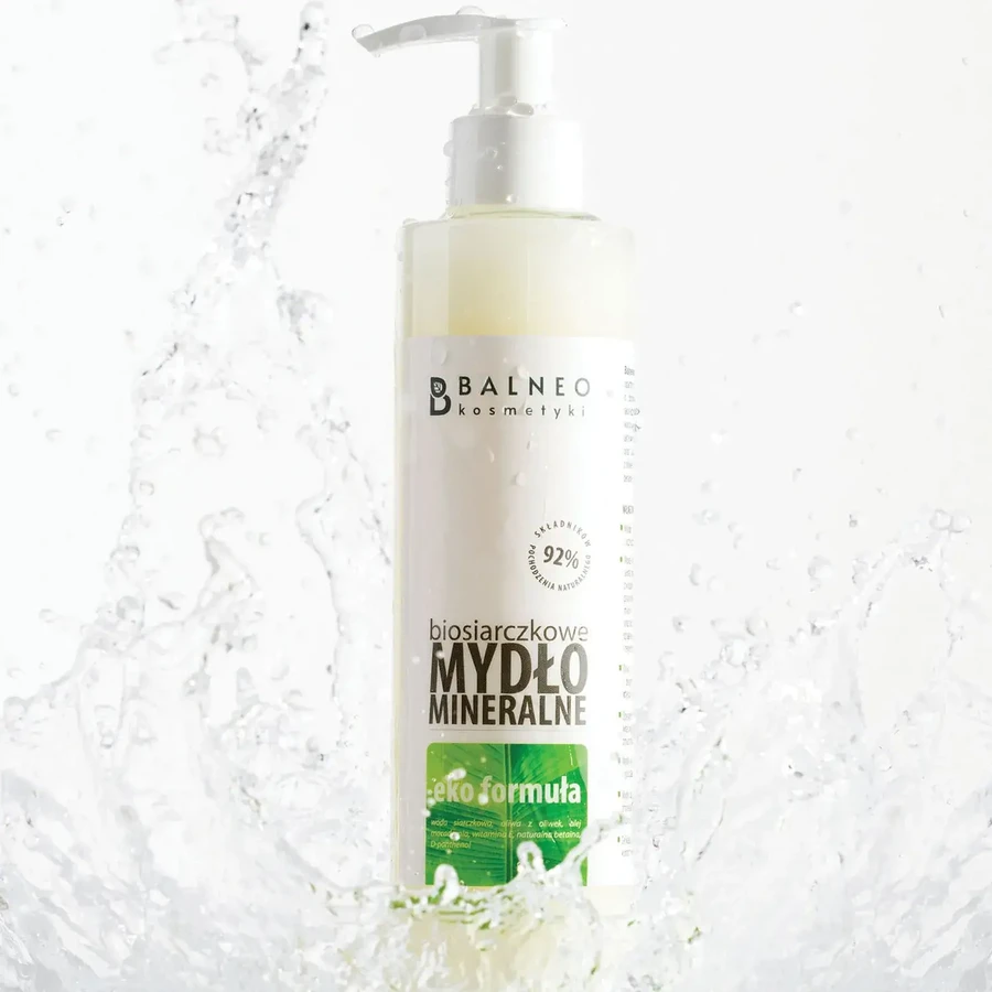 Balneokosmetyki biosulfide mineral liquid soap, 250 ml, Malinowe Hotele