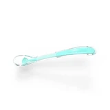 BabyOno Baby's Smile, soft silicone spoon for babies, mint, from 6 months, 1 piece.