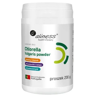 Aliness Chlorella Vulgaris-Pulver, 200 g