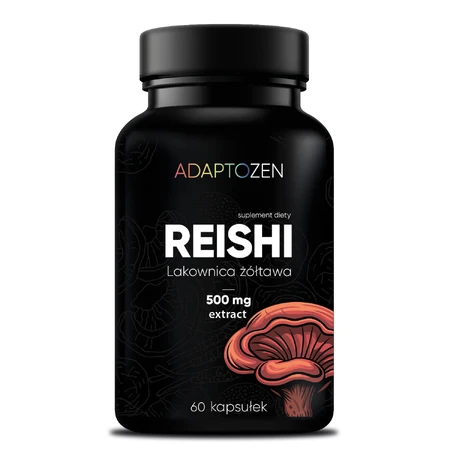 Adaptozen Reishi 500 mg, 60 Kapseln
