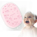 BabyOno Badeschwamm für Säuglinge und Kinder, rosa, 1 Stück