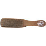 Men's Hair Brush Men Brown Leather, Wet Brush