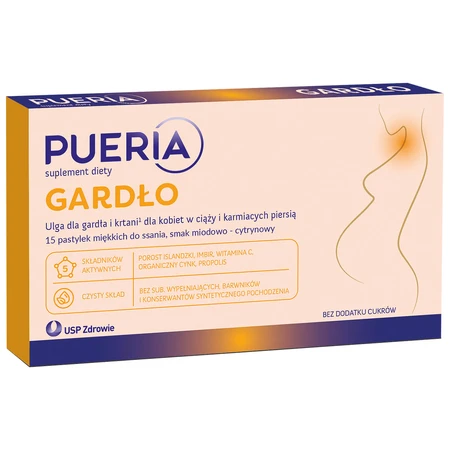 Pueria Throat, 15 Lutschtabletten