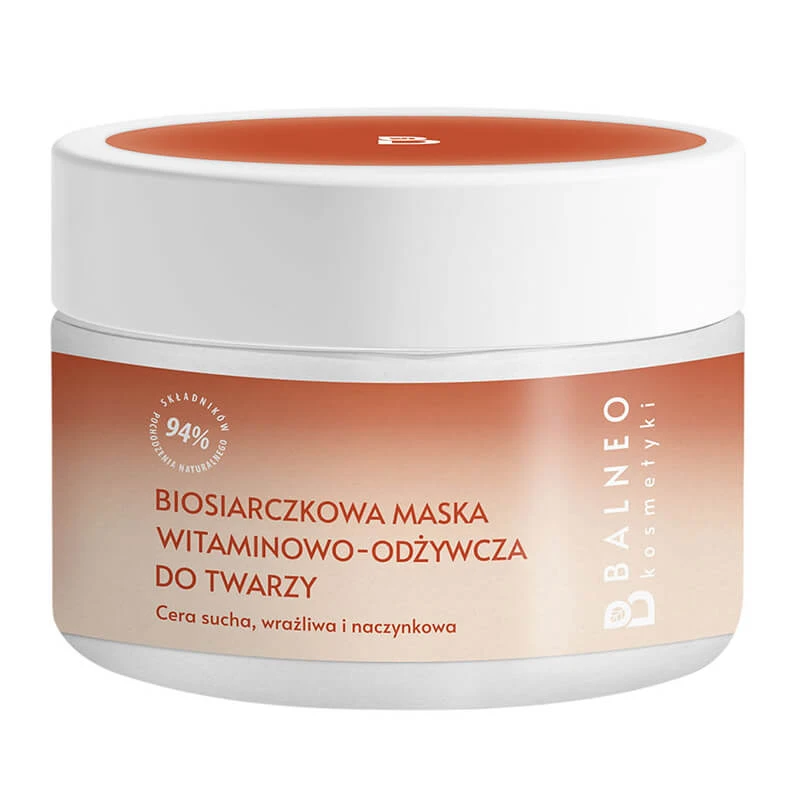 Balneokosmetics, biosulfide vitamine en voedend gezichtsmasker, 150 ml
