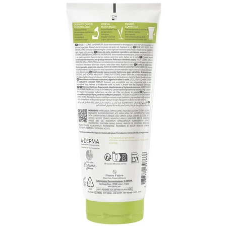 A-Derma Exomega Control, regenerujący krem emolient na noc, skóra sucha i skłonna do atopii, od 1 dnia życia, 200 ml: ceny i cechy