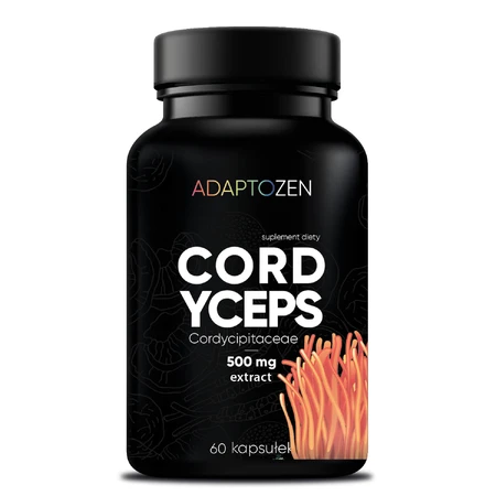 Adaptozen Cordyceps 500 mg, 60 Kapseln