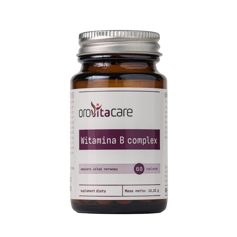 Orovitacare Complejo vitamínico B, 60 comprimidos