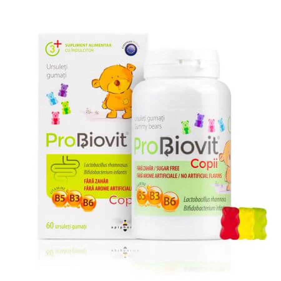 Probiovit enfants, 60 oursons gélifiés, Apipharma