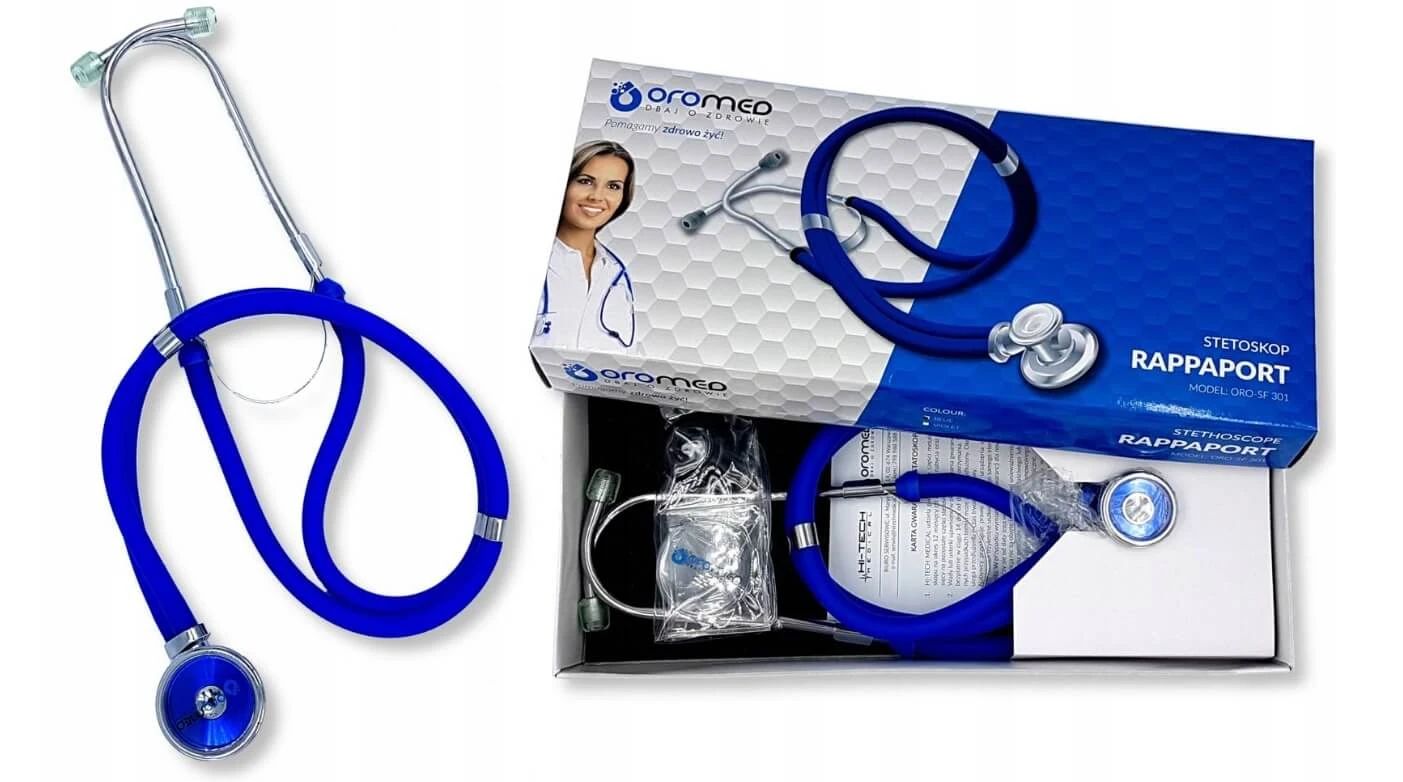 Rappaport universele stethoscoop Oromed ORO-SF 301 blauw