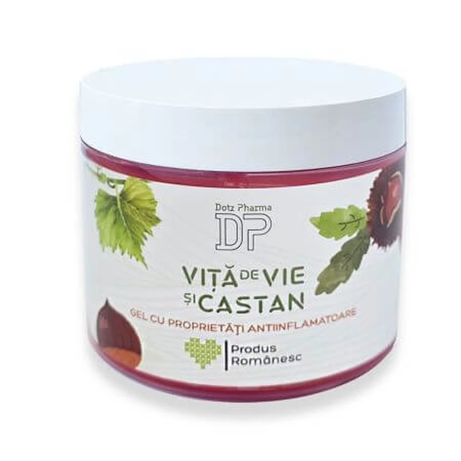 Gel de vid y castaña, 250 ml, Dotz Pharma