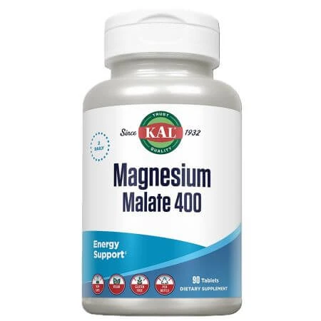 Magnesiummalaat, 400 mg, 90 tabletten, Kal