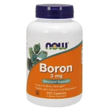 NOW Foods Bor 3 mg - 250 Kapseln