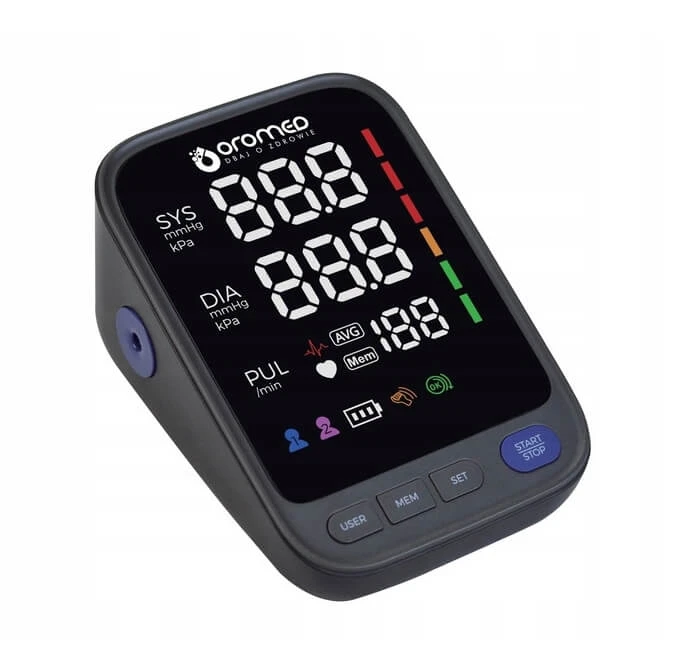 Oromed ORO-N14 COMFORT USB pratende elektronische bovenarm bloeddrukmeter