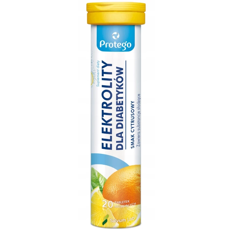 Protego Elektrolity dla Diabetyków, 20 bruistabletten