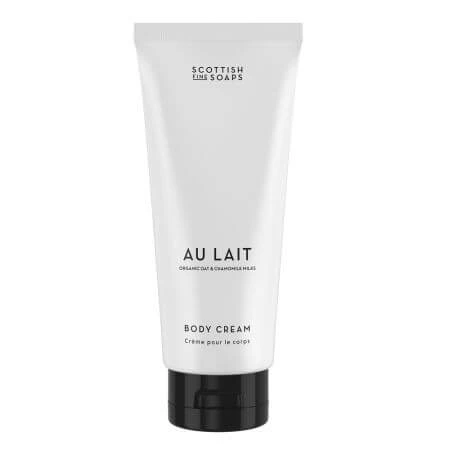 Havermelk en kamille lichaamscrème Au Lait, 200 ml, Scottish Fine Soaps