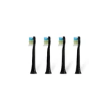 Oromed ORO-SONIC PROFESSIONAL black sonic toothbrush tips, 4 pieces.