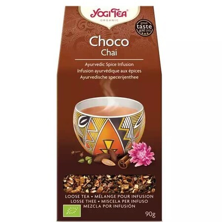 Tè Bio Choco Chai, 90g, Tè Yogi