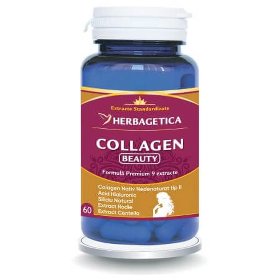 Collagene di bellezza, 60 capsule, Herbagetica