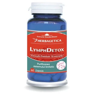 Lymfedetox, 60 capsules, Herbagetica