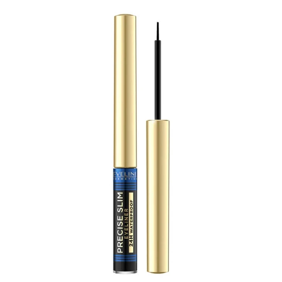 Eveline Cosmetics Precise Slim Waterproof Eyeliner Black, 2 ml