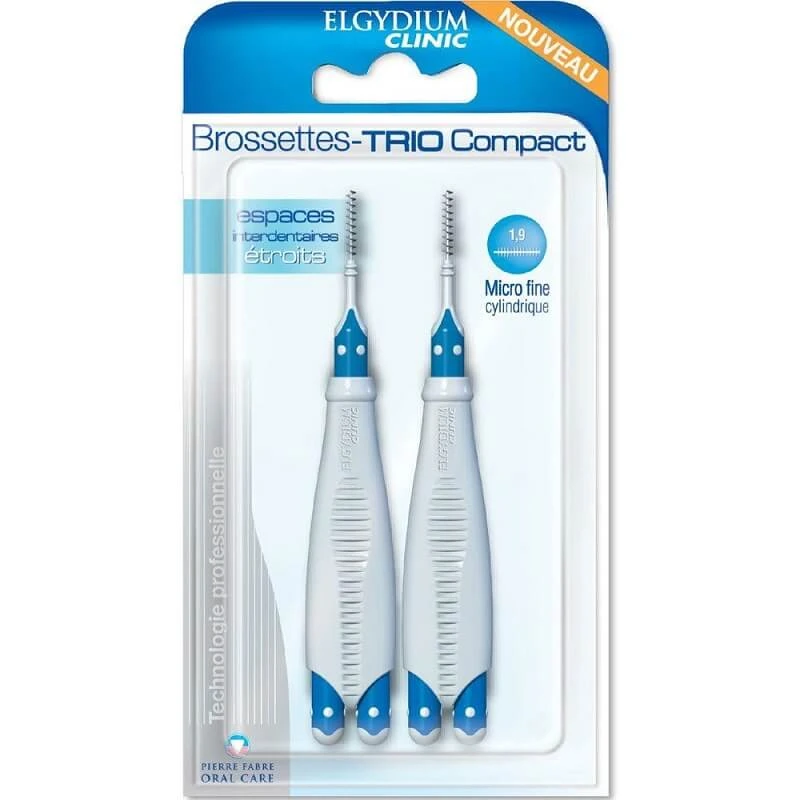 Triocompact Micro-Fijn Interdentaal Borsteltje, Elgydium Kliniek