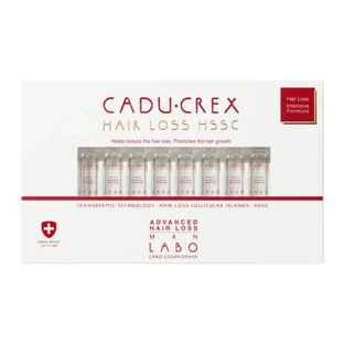 Tratament impotriva caderii avansate a parului pentru barbati, 20 fiole, Cadu Crex