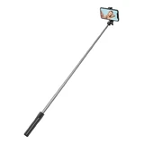 Selfie-Stick WHS1Y Teleskopstativ 1m mit Handyhalterung - schwarz