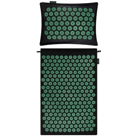 Spokey Akumat, acupressure mat, with cushion, black