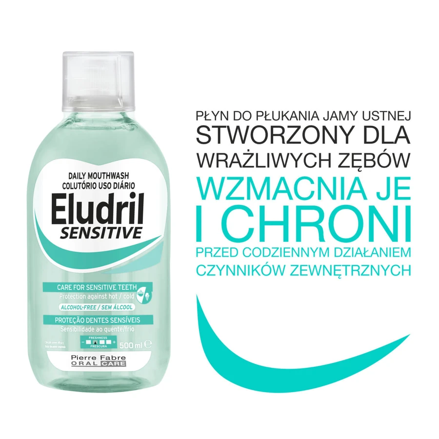 Eludril Sensitive set, mouthwash, 2 x 500 ml