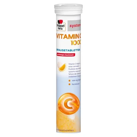 Doppelherz System Vitamin C 1000mg x 20 cpr eff