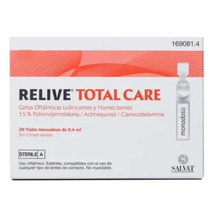 Relive Total Care Gouttes ophtalmiques 20 unidoses