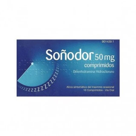 SOÑODOR 50 MG, 16 TABLETTEN