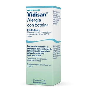 Vidisan Allergie avec Ectoïne, 10ml