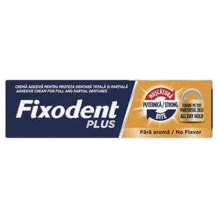 Denture adhesive cream Plus Strong Bite, 40 g, Fixodent