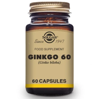 Solgar Ginkgo Biloba 60, capsules