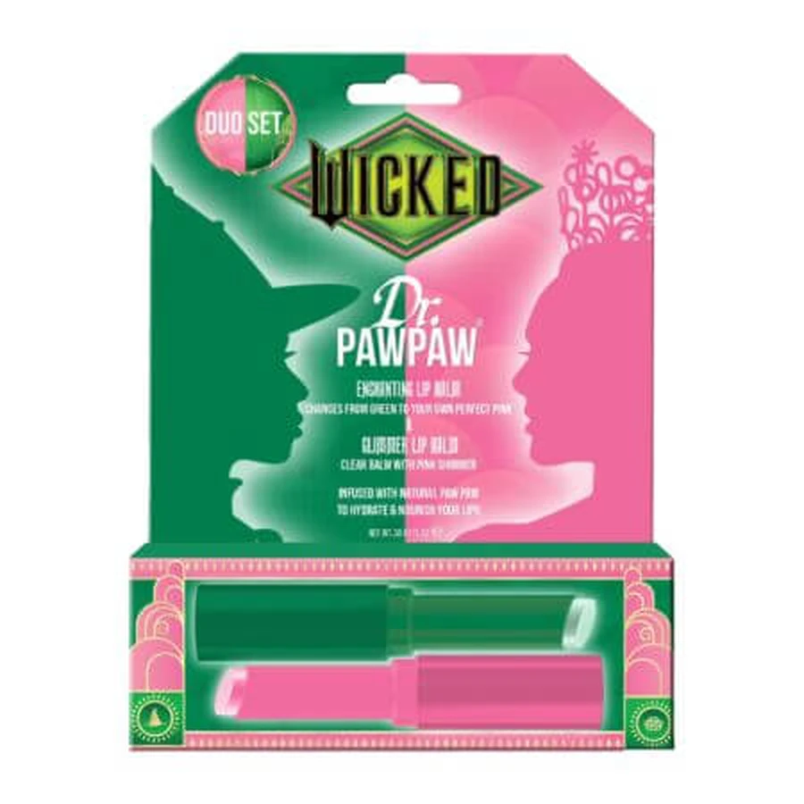 2er-Set Lippenbalsam Enchanting & Glimmer Wicked, 2x3 g, Dr.PawPaw