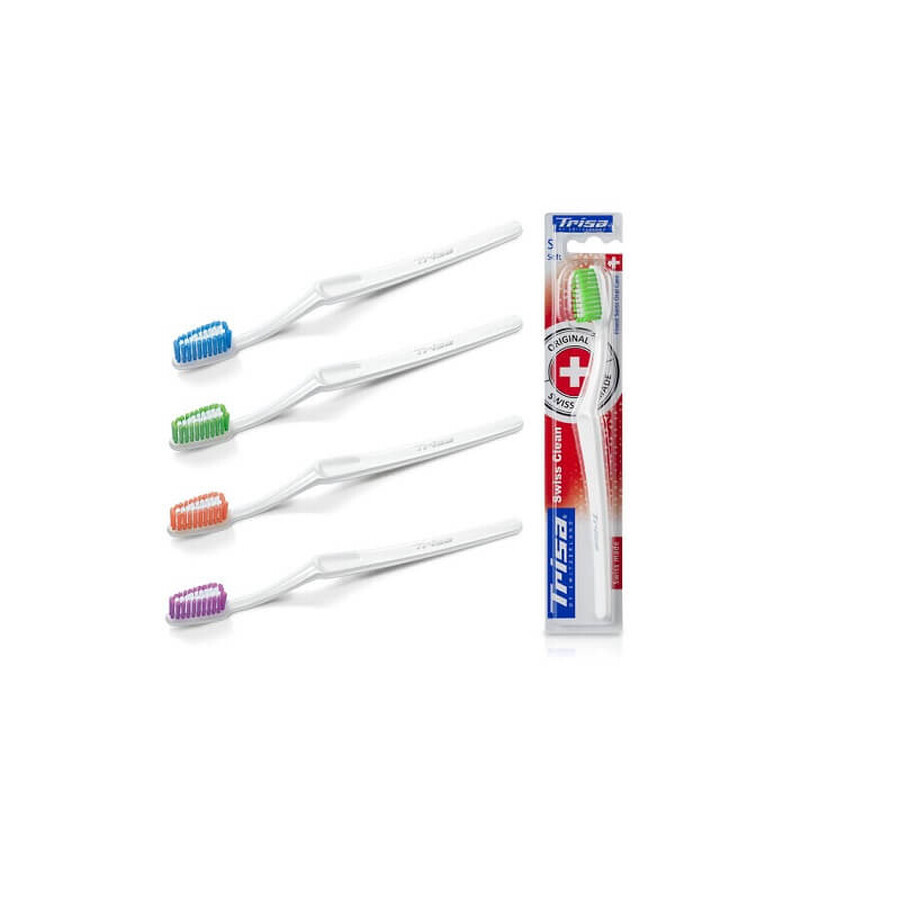 Brosse à dents, Swiss Clean Medium, Trisa