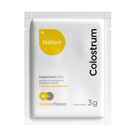 Colostrum Nature, poeder, vanillesmaak, 14 zakjes