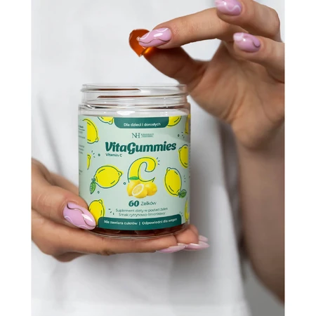 Noble Health VitaGummies Vitamin C, smak cytrynowo-limokowy, 60 sztuk: ceny i cechy
