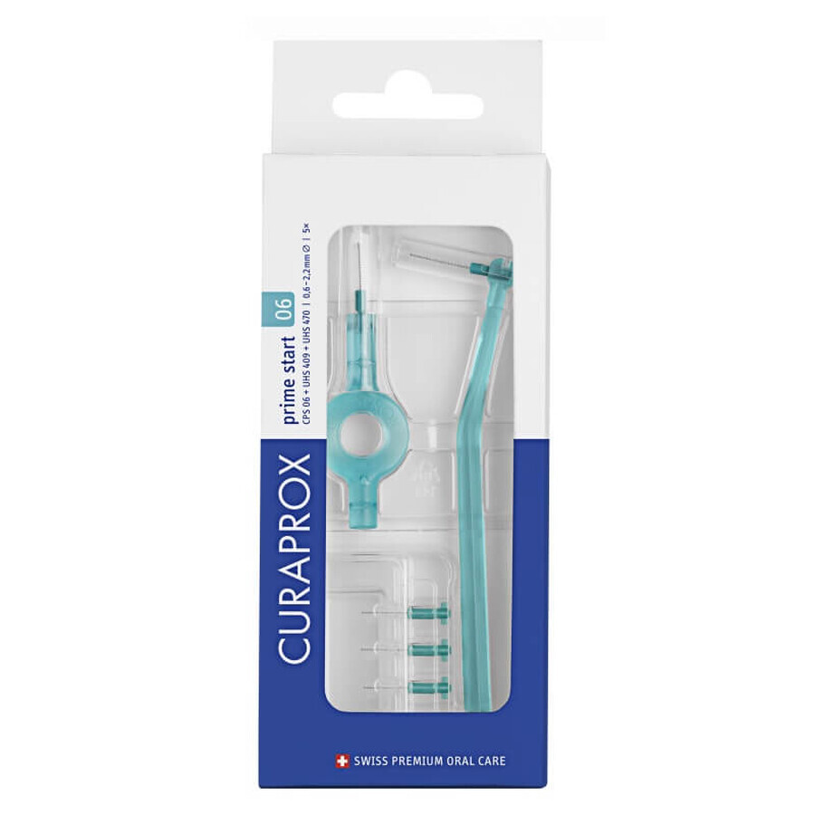 Interdental brush CPS 06, with Prime Start handle, Curaprox