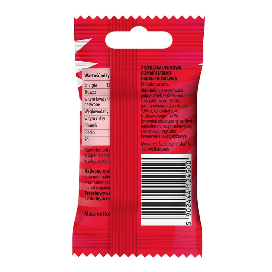 Bunny Ninja Fruit Rolls set, fruit snack, 4 x 15 g + free coloring book