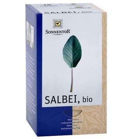 Tè biologico alla salvia, 18 bustine, Sonnentor