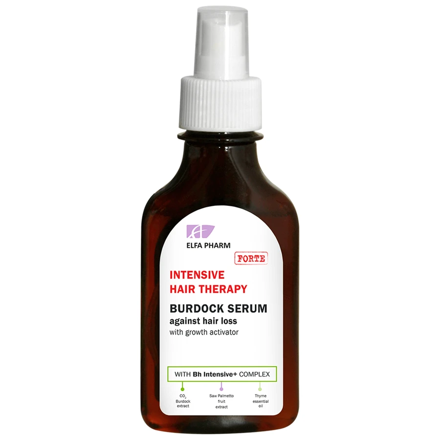 Elfa Pharm Intensive Hair Therapy, serum łopianowe przeciw wypadaniu włosów, 100 ml: ceny i cechy