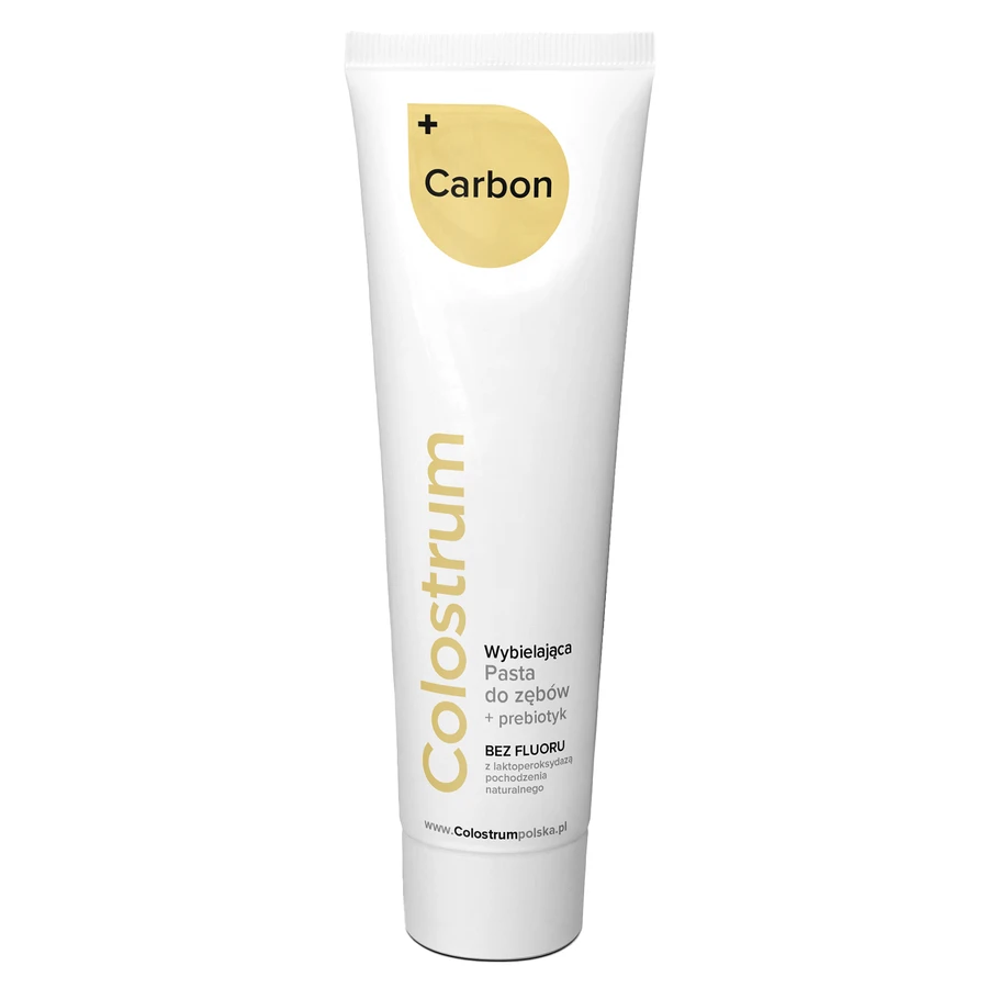 Colostrum Carbon, tandpasta, fluoridevrij, 75 ml