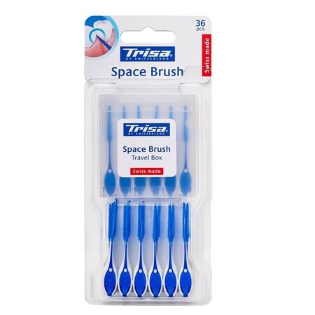 Cepillos interdentales Space Brush, 36 pzs, Trisa