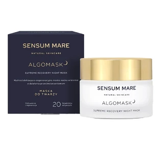 Sensum Mare Algomask, hydrostabilisierende und regenerierende Nachtmaske in Creme mit Anti-Aging-Wirkung, 50 ml